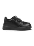 School Shoes With Velrco Closure - Black