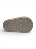 Bear Applique Anti Slip Perforated Sling back Clogs - Grey