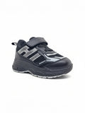 Casual Shoes With Velrco Closure - Black