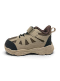 Casual Shoes With Velrco Closure - Brown