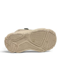 Casual Shoes With Velrco Closure - Brown