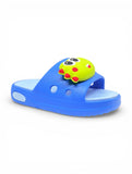 Dinosaur Applique Flip Flops - Blue