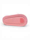 Dinosaur Applique Flip Flops - Pink