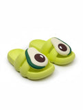 Flip Flops Avacado Applique - Green