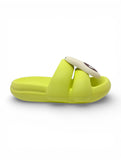 Flip Flops Avacado Applique - Green