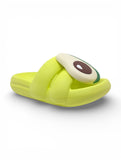 Flip Flops Avacado Applique - Green