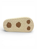 Flip Flops Bear Applique - Cream