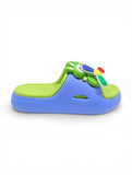 Flip Flops Bear Applique - Blue