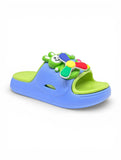 Flip Flops Bear Applique - Blue