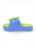 Flip Flops Bear Applique - Blue