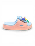 Flip Flops Bear Applique - Pink