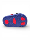 Construction Cartoon Applique Detailed Slingback Sandals - Red