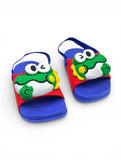 Frog Applique Detailed Slingback Sandals - Red