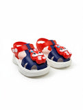 Bunny Applique Detailed Slingback Sandals - Navy Blue