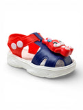 Bunny Applique Detailed Slingback Sandals - Navy Blue