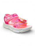 Mermaid Applique Detailed Slingback Sandals - Pink