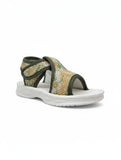 Velcro Closure Sandals - Green