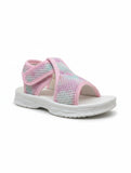 Velcro Closure Sandals - Pink