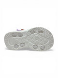 Velcro Closure Butterfly Applique Sandals - Purple