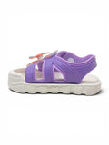 Unicorn Applique Detailed Slingback Sandals - Purple