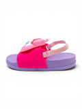 Doll Applique Detailed Slingback Sandals - Pink