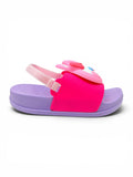 Doll Applique Detailed Slingback Sandals - Pink