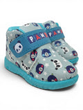 Panda Printed Velcro Closure Musical Shoes - Green