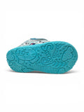 Panda Printed Velcro Closure Musical Shoes - Green