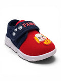 Dog Applique Velcro Closure Musical Shoes - Red