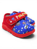 Panda Printed Velcro Closure Musical Shoes - Blue