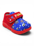 Panda Printed Velcro Closure Musical Shoes - Blue