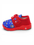 Panda Printed Velcro Closure Musical Shoes - Blue