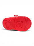 Panda Printed Velcro Closure Musical Shoes - Blue