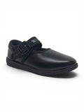 School Shoes With Buckle Closure - Black