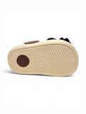 Dinosaur Applique Anti Slip Perforated Sling back Clogs - Beige