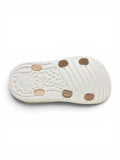 Cartoon Applique Detailed Slingback Sandals - Brown