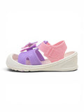 Cartoon Applique Detailed Slingback Sandals - Purple