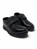 School Shoes With Velrco Closure - Black
