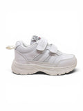 School Shoes With Velrco Closure - White