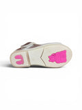 Patent Leather Mary Jane Bellies with Rhinestone Bow & Strap - Silver