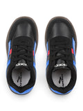 Colour Blocked Lace Up Shoes - Black