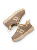 Casual Shoes With Laces - Brown