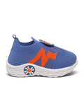 Dog Applique Musical Slip On Shoes - Blue