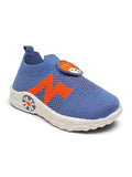 Dog Applique Musical Slip On Shoes - Blue