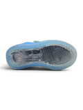 Flower Applique Velcro Closure LED Bellies - Blue