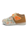 Cute Duck Character LED Light Velcro Closure Shoes - Brown