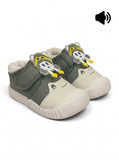 Sound Aviator Musical Shoes With Velcro Closure - Green