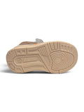 Space Explorer Astronaut & Planet Print Casual Shoes With Velcro Closure - Brown