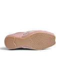 Floral Thread Work Embroidered & Sequins Embellished Mojaris - Mauve