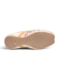 Floral Thread Work Embroidered & Sequins Embellished Mojaris - Cream